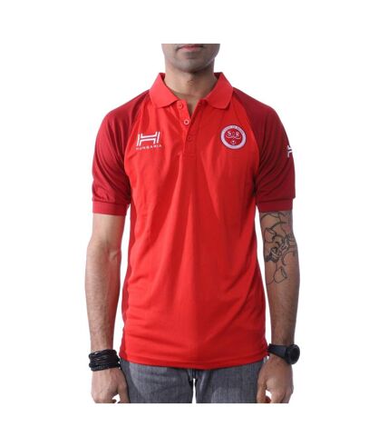 Stade de Reims Polo rouge homme Hungaria - S