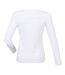 T-shirt Feel Good Femme Blanc SF Women-2