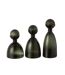 Vase Bouteille Bouchon en Verre Yoko 29cm Vert Foncé-4