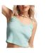 Top turquoise femme superdry vintage lace cami - m/l-1