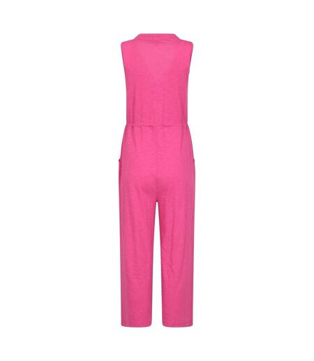 Womens/ladies bahamas jumpsuit bright pink Mountain Warehouse