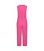 Womens/ladies bahamas jumpsuit bright pink Mountain Warehouse