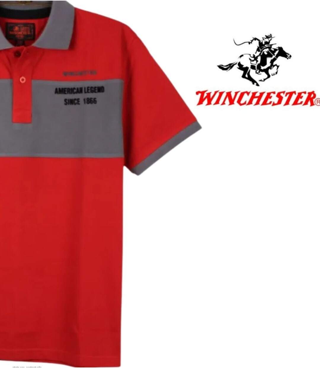 Polo homme WINCHESTER ROADSTER2 en coton rouge : donnez du dynamisme à votre look-4
