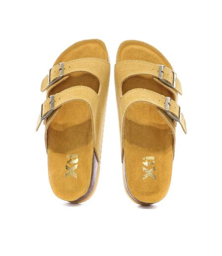 Sandales jaunes femme xti cuir 142552 - 35