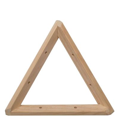 Equerre triangle en pin brut 20 cm