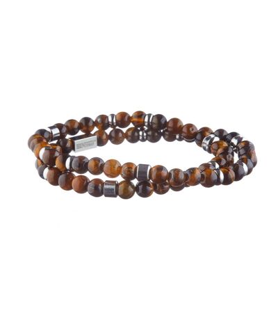 Bracelet double tour marron homme geographical norway 315055 - taille unique