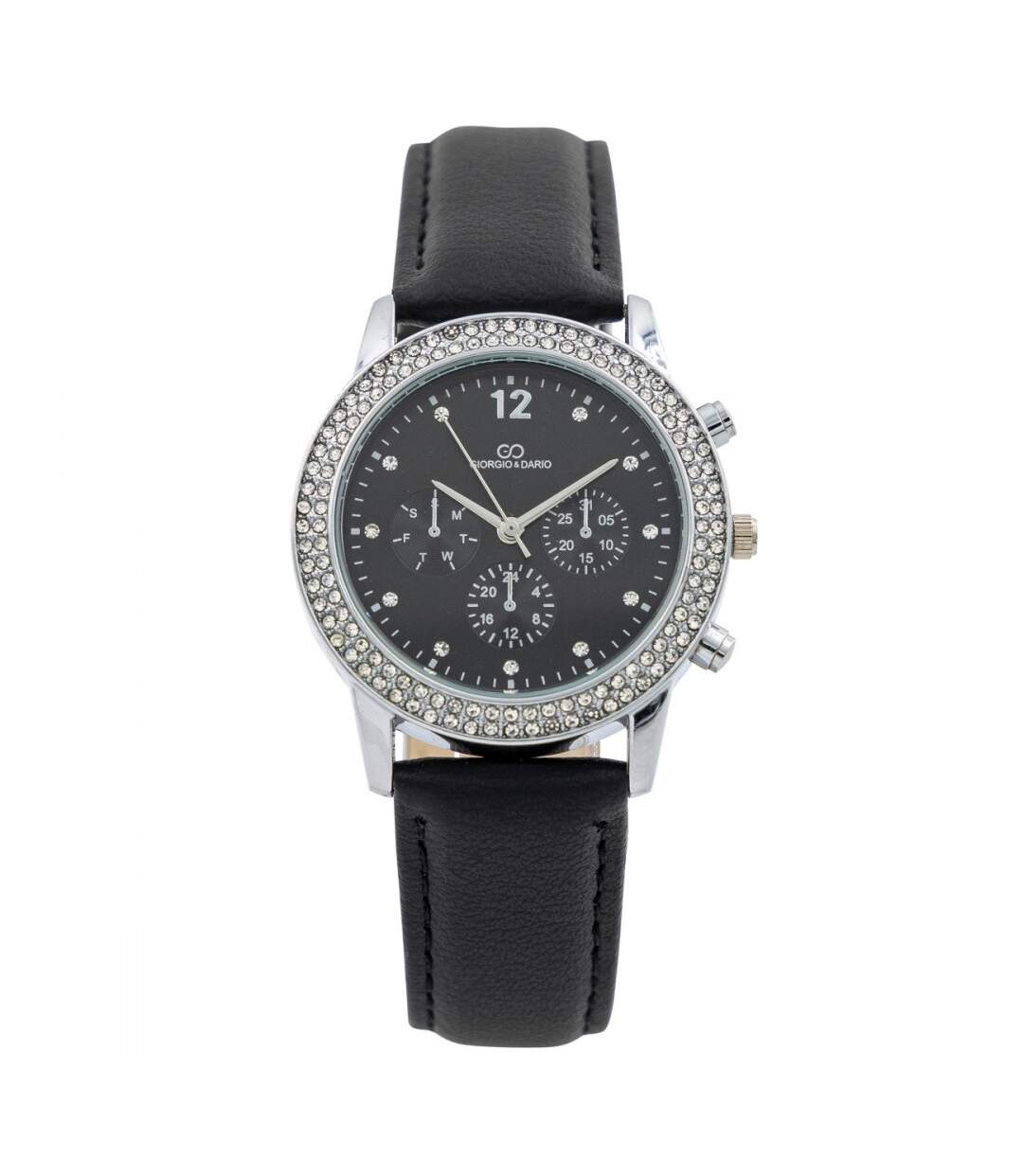 Coffret Montre Femme Noir GIORGIO