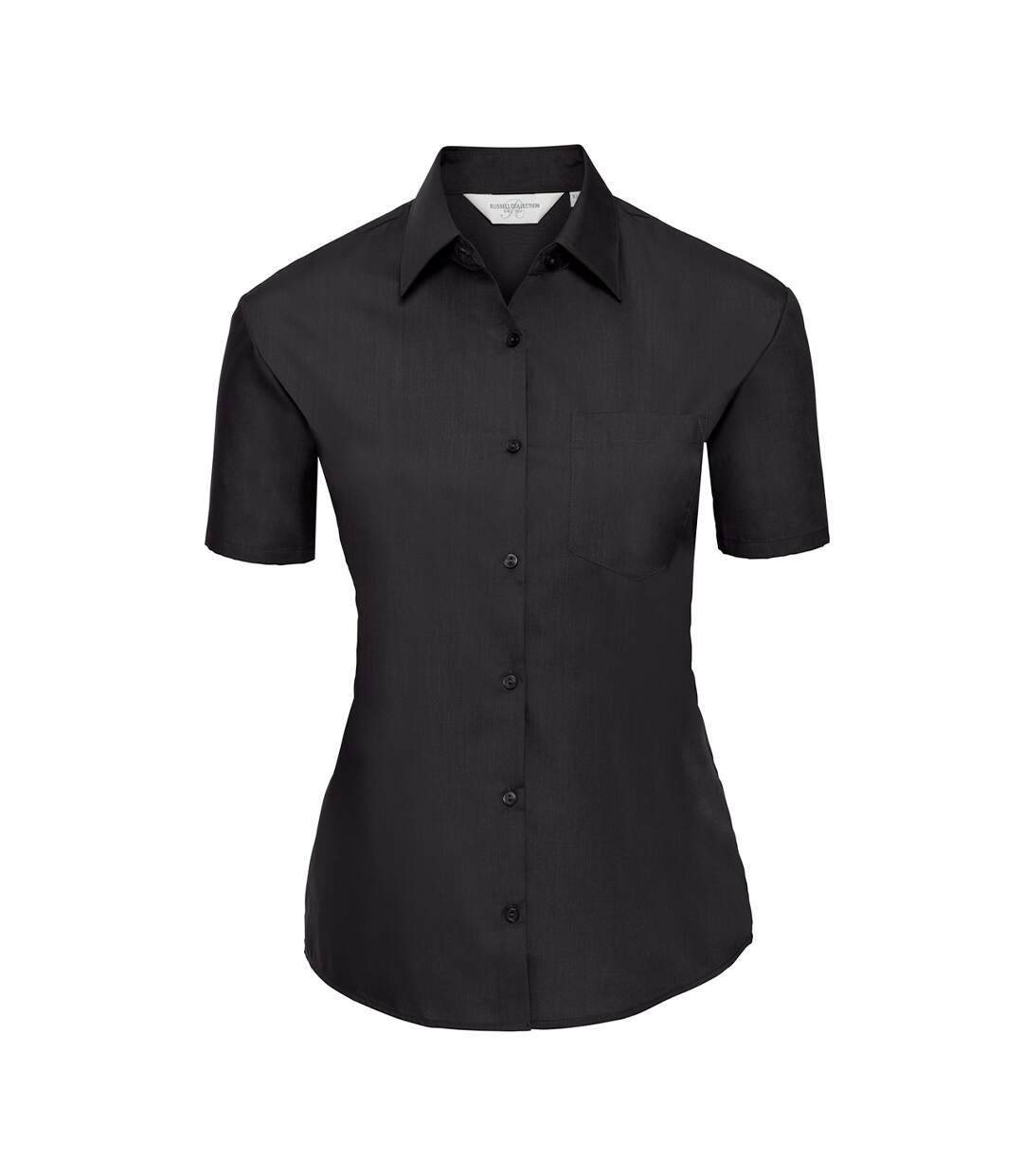 Chemisier Classic Femme Noir Russell Collection-1