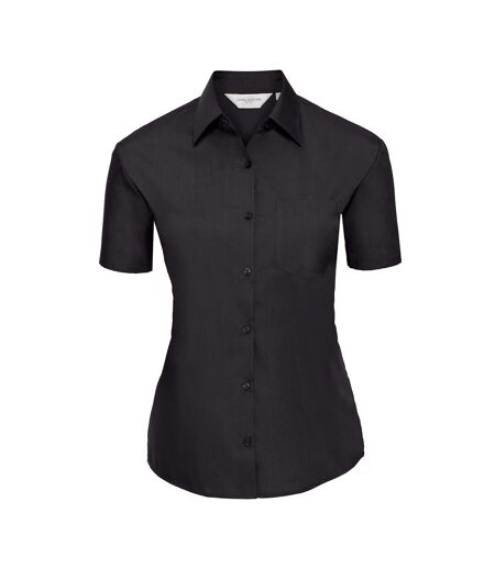 Chemisier Classic Femme Noir Russell Collection