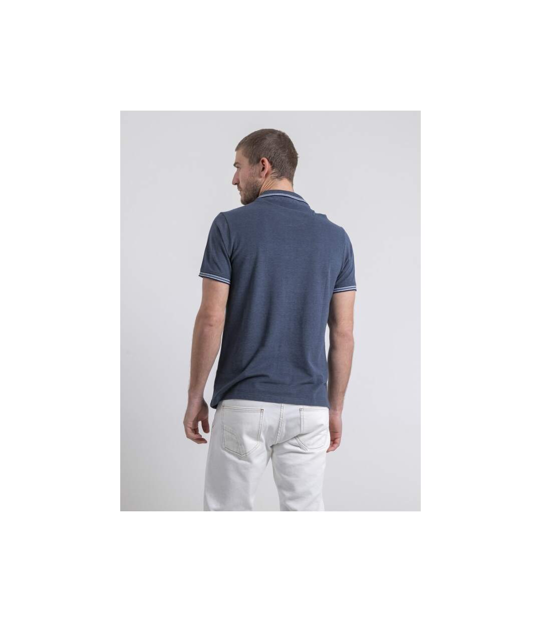 Polo manches courtes pur coton PIGUSTAVE-2