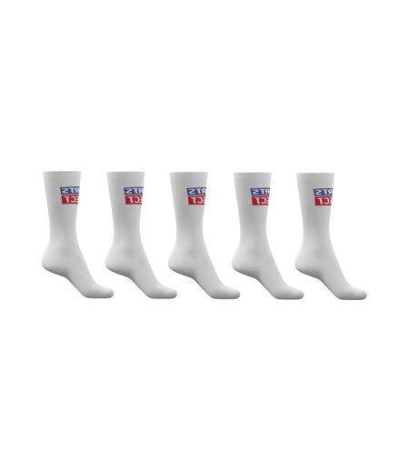 Unisex Adult Crew Socks White Sport Direct