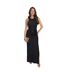 Robe Moulante Motif/style Scintillant Femme Noir AX Paris-2