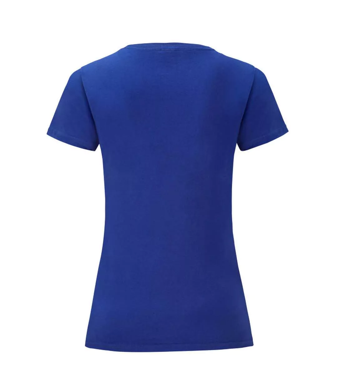 Womens/ladies Iconic 150 T-shirt Cobalt Blue Fruit Of The Loom-2