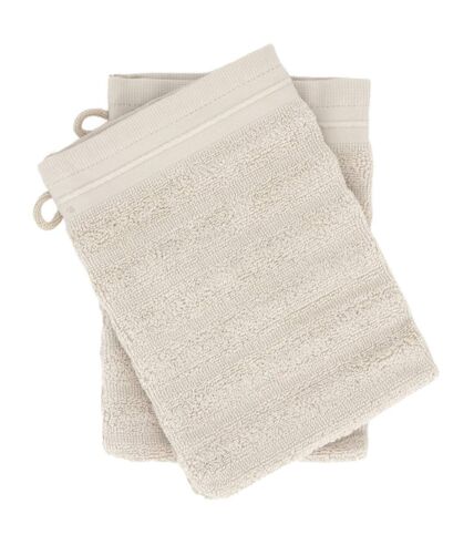 Gant de toilette 16x21 NATURAL STRIPES