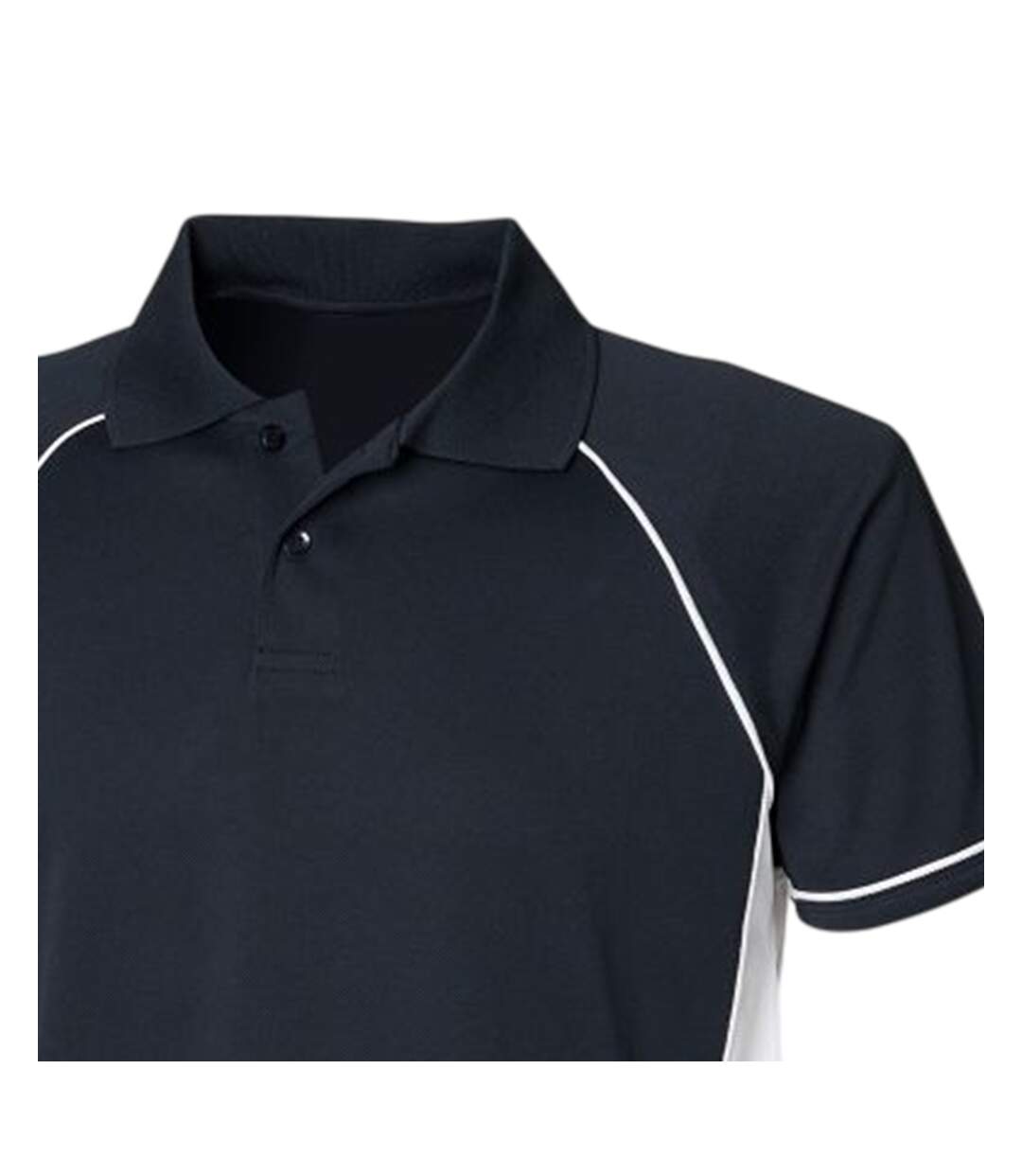 Unisex Adult Team Polo Shirt Navy White Finden & Hales-3