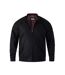 Mens D555 Kent Kingsize Harrington Jacket Black Duke-1