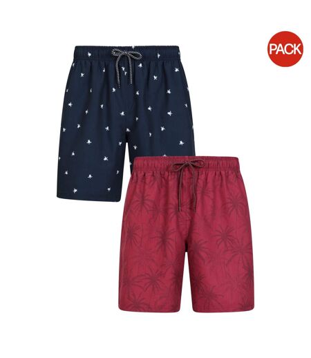 Shorts De Bain Aruba Homme Bordeaux Mountain Warehouse