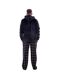 Ensemble De Pyjama Long Motif/style À Carreaux Homme Noir Keanu-3