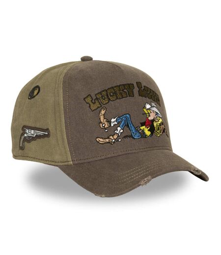 Casquette trucker premium effet usé Lucky Luke Lucky Capslab