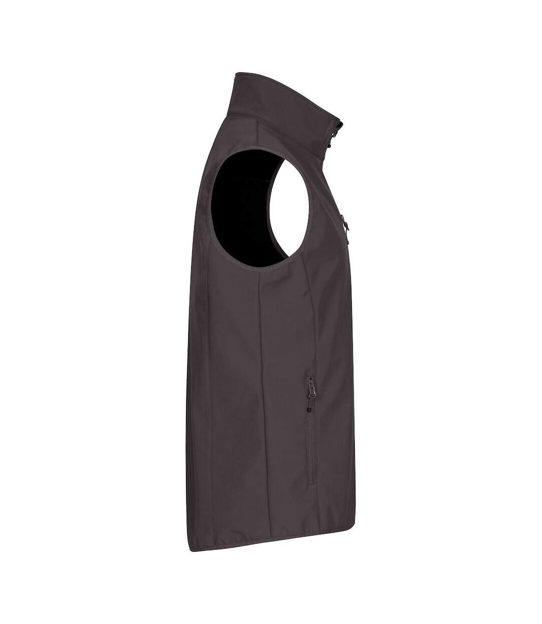 Veste Softshell Classic Homme Gris Foncé Clique-4