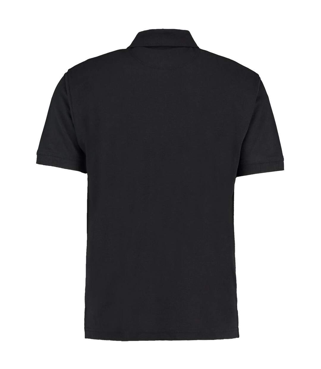Polo À Manches Courtes Homme Noir Kustom Kit-2