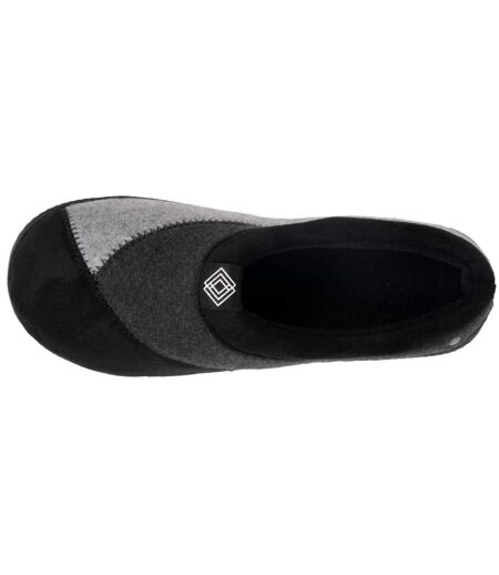 Isotoner Chaussons Mules homme polaire, chauds, semelle confort