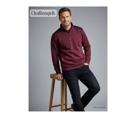 Sweat shirt col camionneur PIERRO5