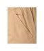 Mens Blansmoore Elasticated Regular Casual Shorts Stone Crosshatch-4