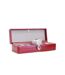 Davidts - Coffret 6 montres en cuir Chrome - rouge - 4525