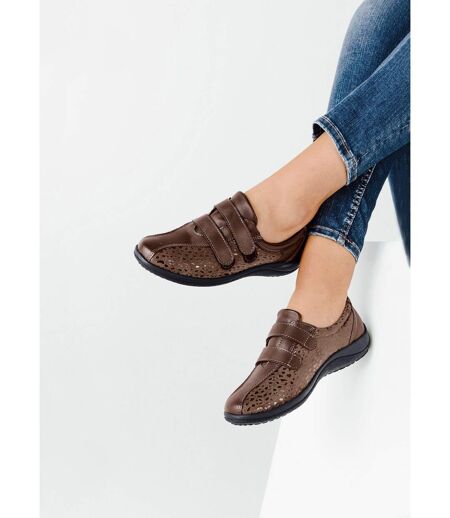 Derbies cuir grande largeur pieds sensibles