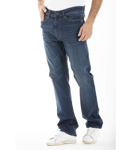 Jeans stretch RL70 Fibreflex® coupe droite tendance denim used CESARE BLEU
