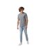 T-shirt Brett Adulte Anthracite Clair Chiné Iqoniq-1