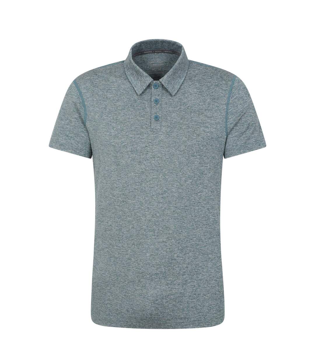 Polo deuce homme gris foncé Mountain Warehouse-1