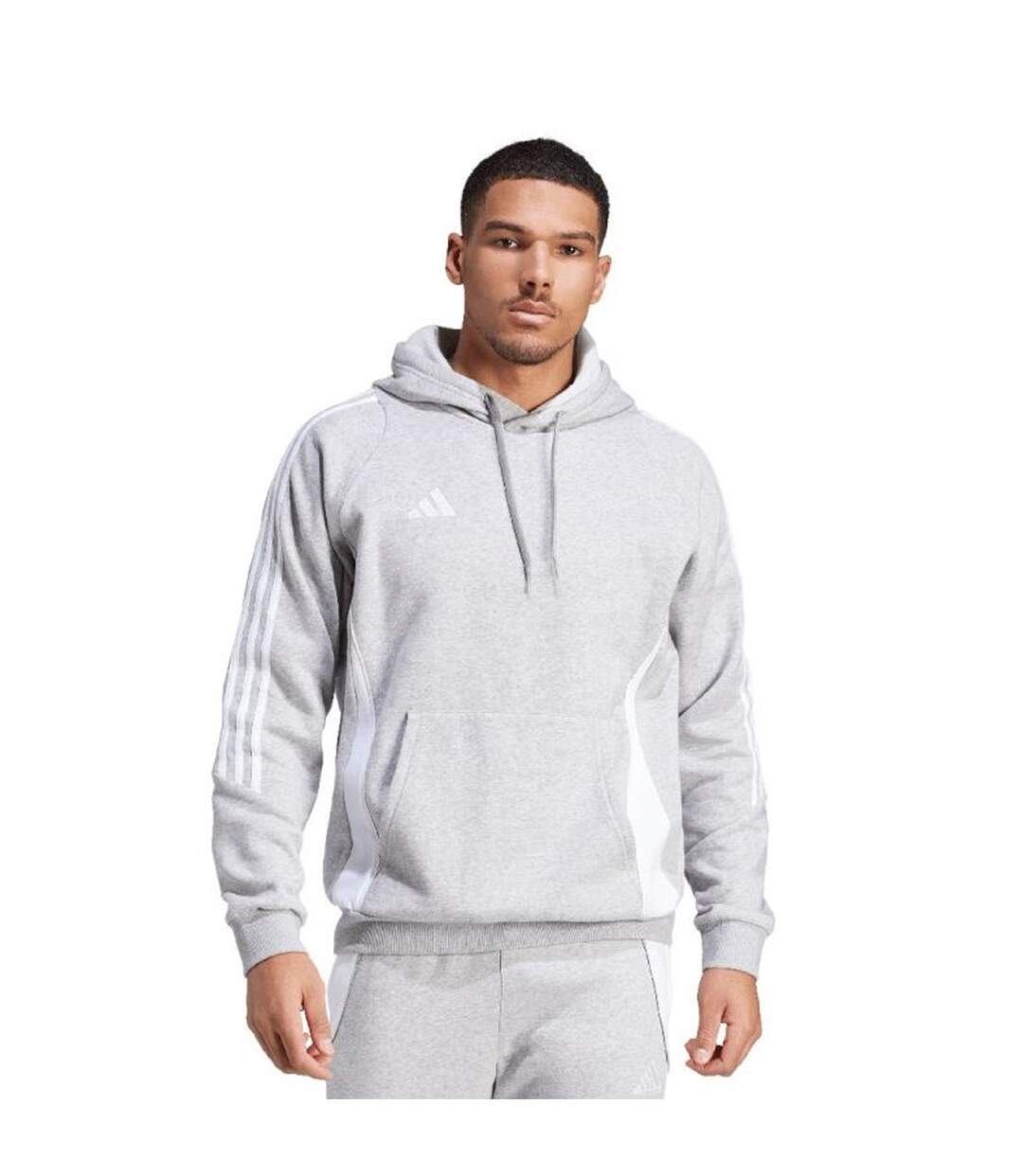 Sweat À Capuche Tiro Homme Gris Adidas-1