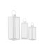 Lot de 3 Lanternes en Verre Magic 66cm Blanc-1