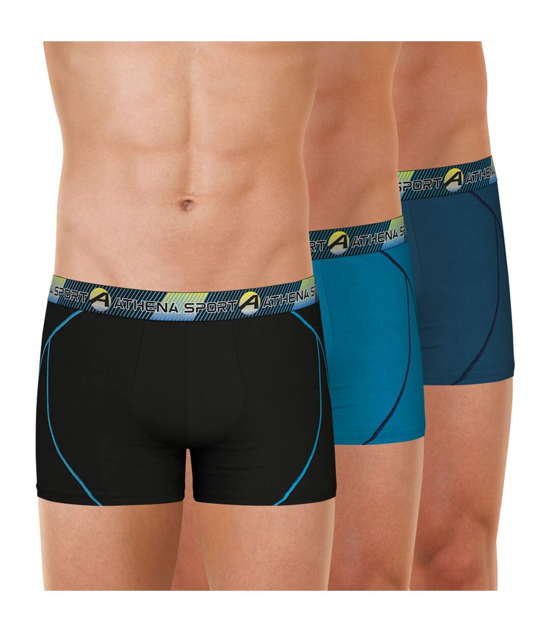 Lot de 3 boxers homme Training Dry