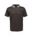 Polo Contrast Homme Noir Gris Regatta-2