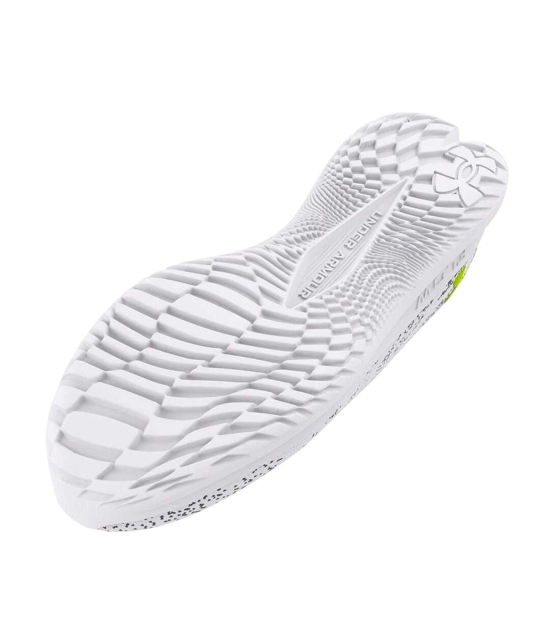 Chaussures Course À Pied Velociti Femme Blanc Jaune Under Armour-4