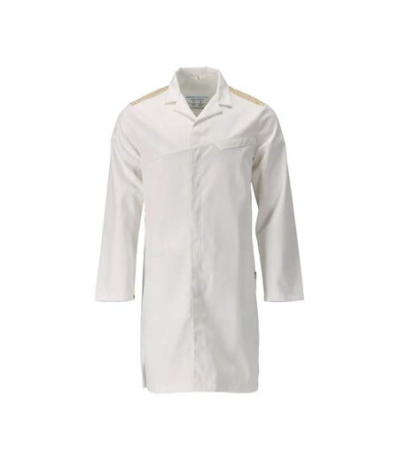 Manteau Smock Food & Care L Blanc Jaune Or Mascot