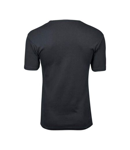 T-shirt À Manches Courtes Homme Gris Foncé Tee Jays