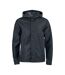 Unisex Adult Webster Waterproof Jacket Black Clique-1
