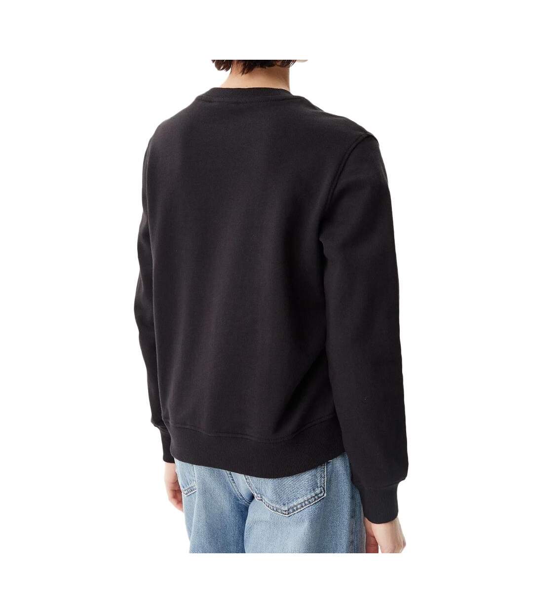 Sweat noir femme calvin klein gradient monologo - l-2