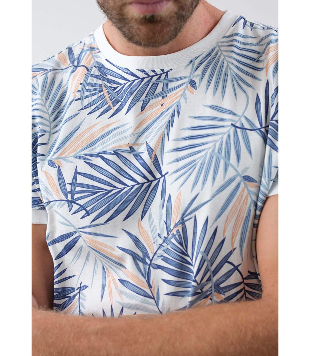 T-shirt style jungle pour homme CAPIROTADA