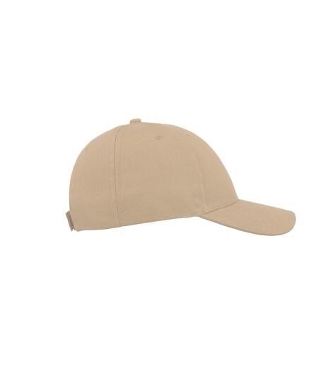 Atlantis Start 6 Panel Baseball Cap (Khaki) - UTAB222