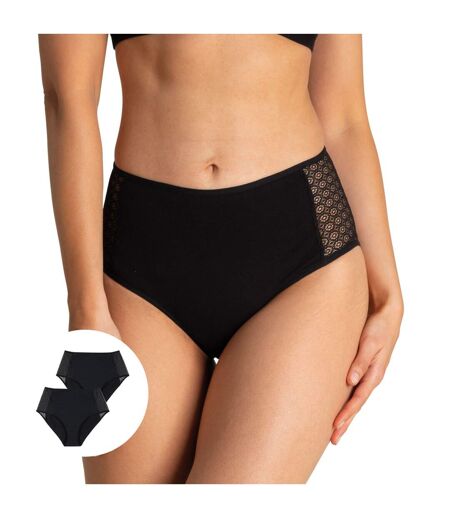 Lot de 2 culottes midi pour fuites urinaires femme Athena