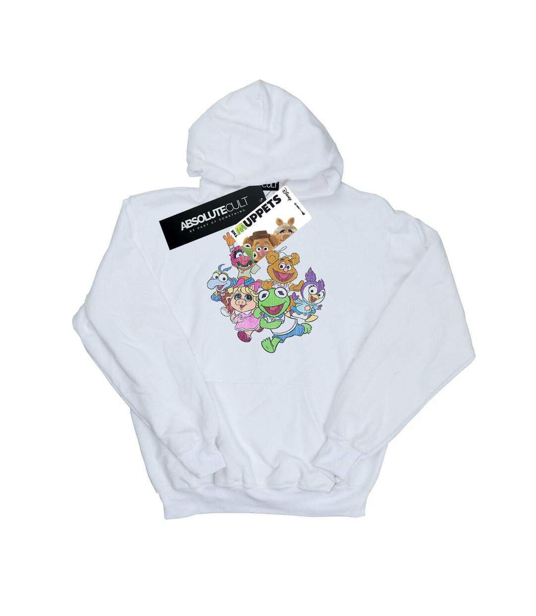 Disney Femmes/Les femmes The Muppets Muppet Babies Colour Group Sweat à capuche (Blanc) - UTBI12197-1