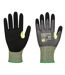 Unisex adult a650 cs e15 nitrile cut resistant gloves m grey/black Portwest