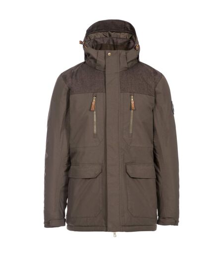 Trespass Mens Rockwell Waterproof Jacket (Peat) - UTTP4766