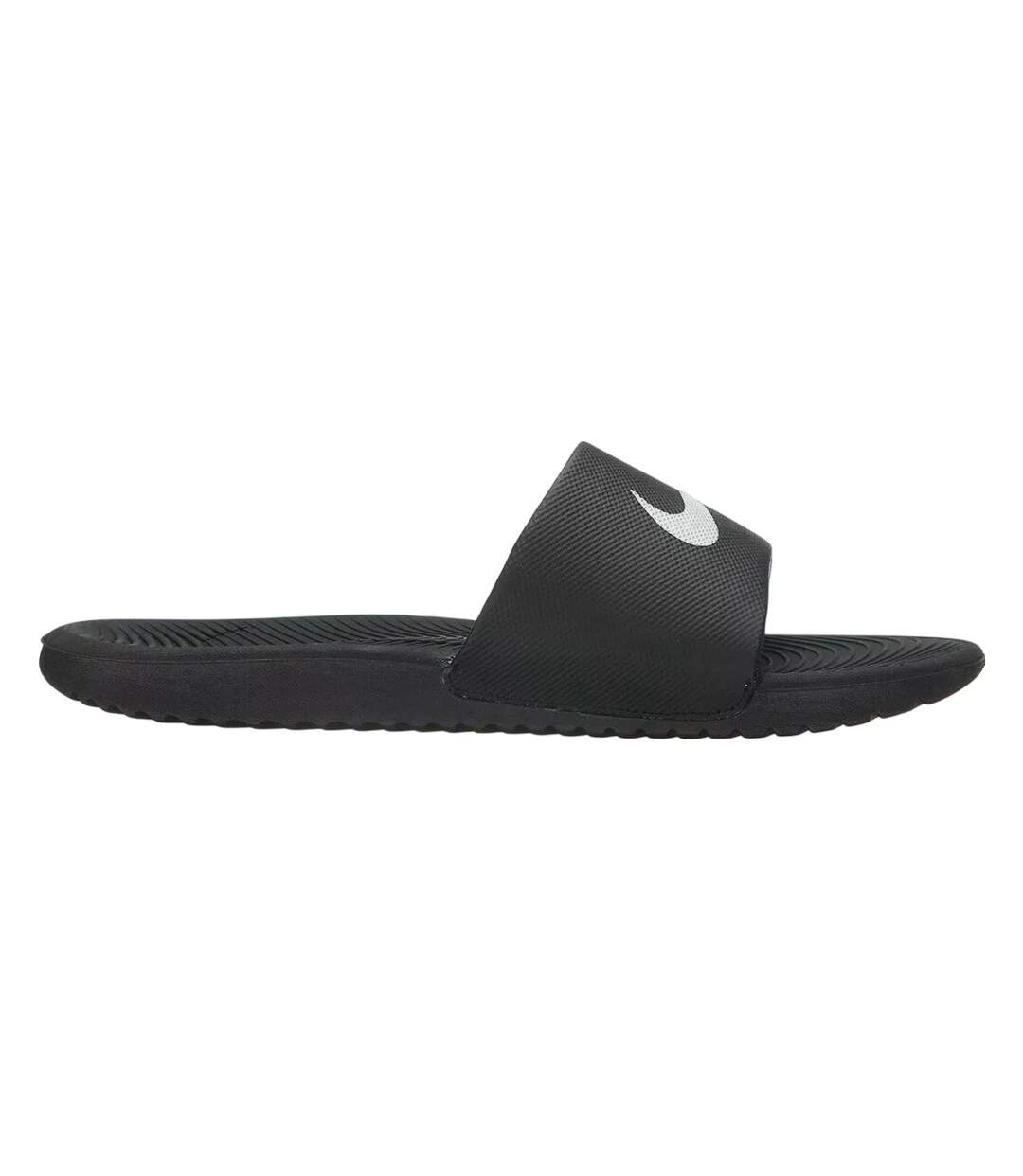 Claquettes Motif/style Logo Coffee Garçon Noir Nike-1