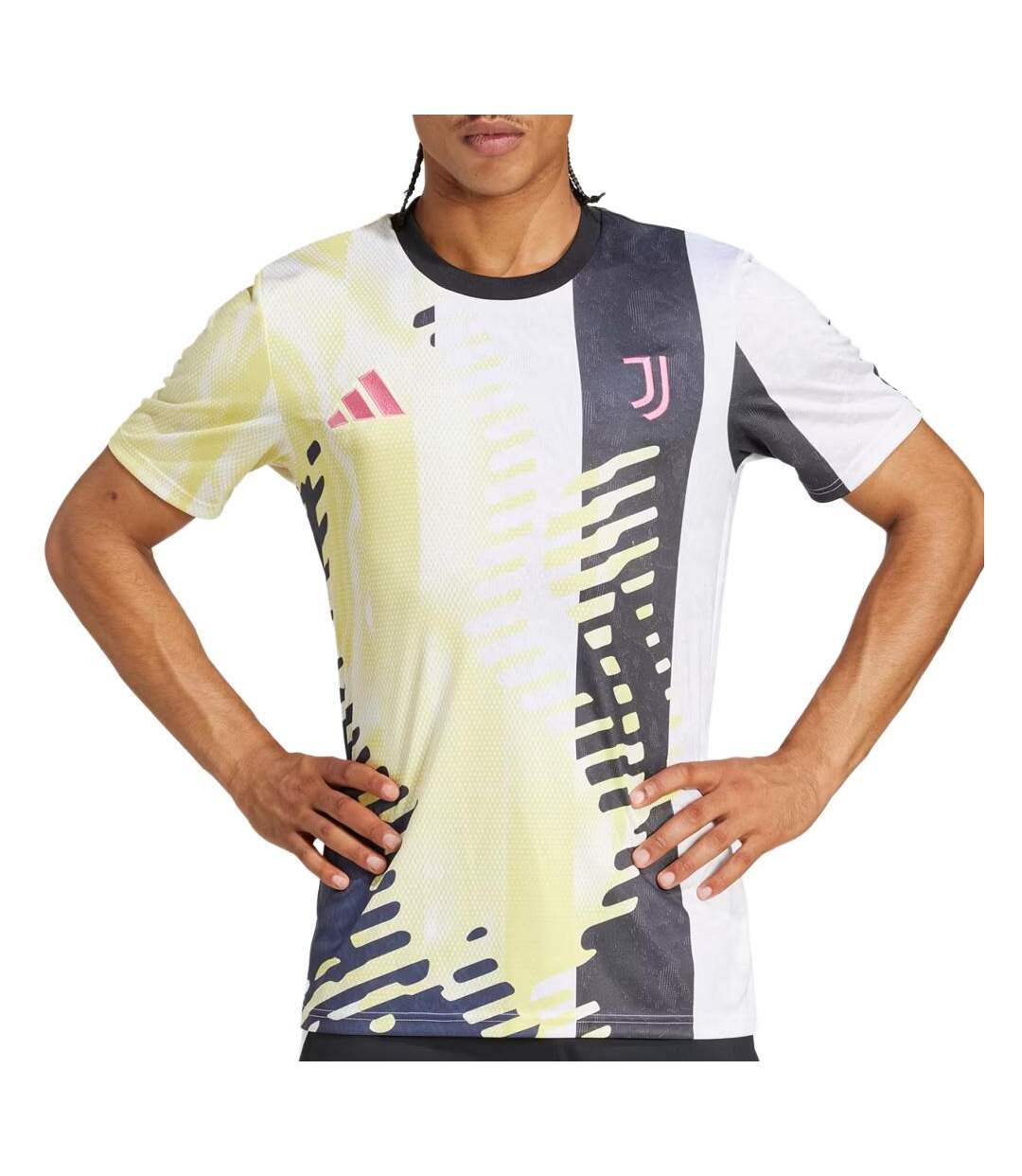 Juventus maillot training jaune/noir homme adidas 24/25-1